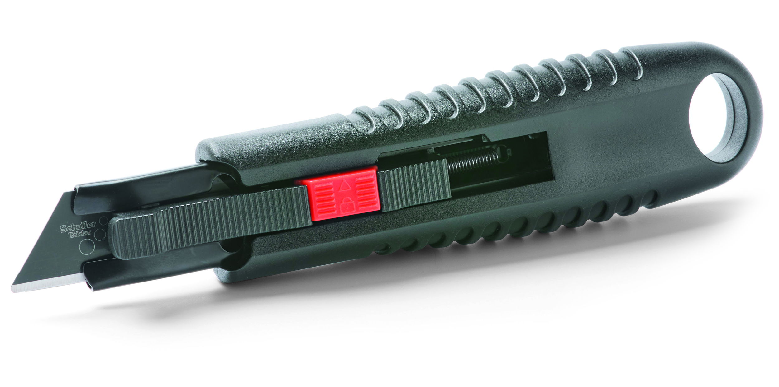 Schuller SAMURAI BLACK SAFETY biztonsági kés fekete trapéz pengével, 18 mm termék fő termékképe