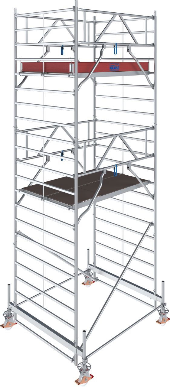 Krause STABILO Professional gurulóállvány, 500 -as sorozat, mezőméret: 2 m x 1.5 m, munkamagasság: 6.5 m termék fő termékképe