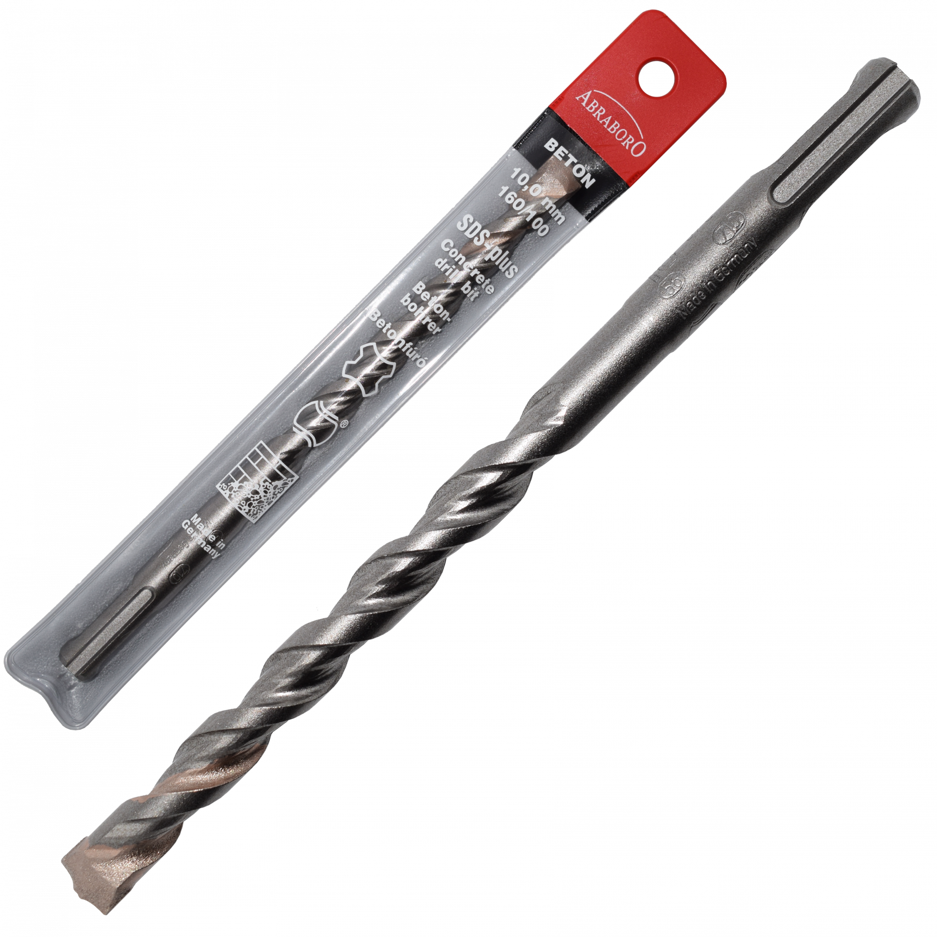 Abraboro 6 x 600 / 550 mm SDS-plus TWIXX betonfúró műanyag tasakban termék fő termékképe