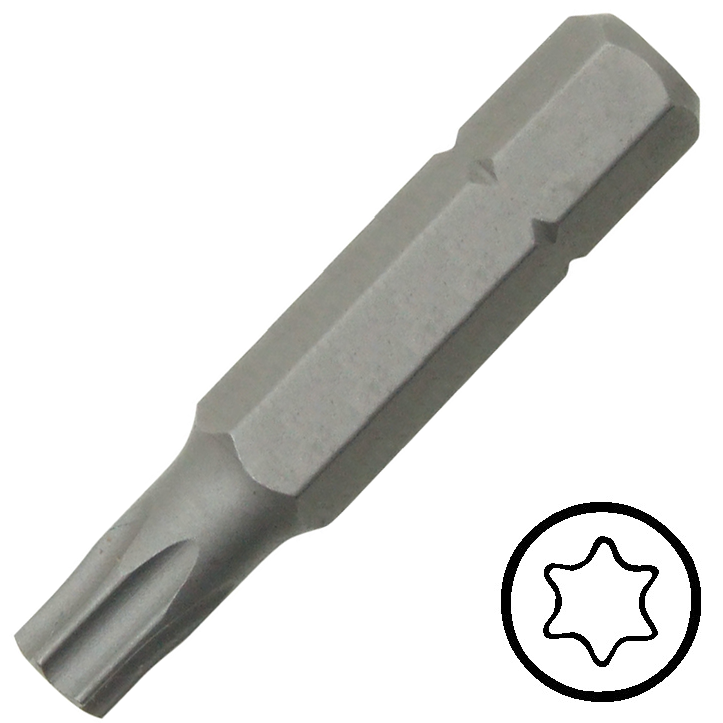 KENNEDY TX25 Torx csavarbehajtó bit 10 mm hatszög illesztéssel, 75 mm termék fő termékképe