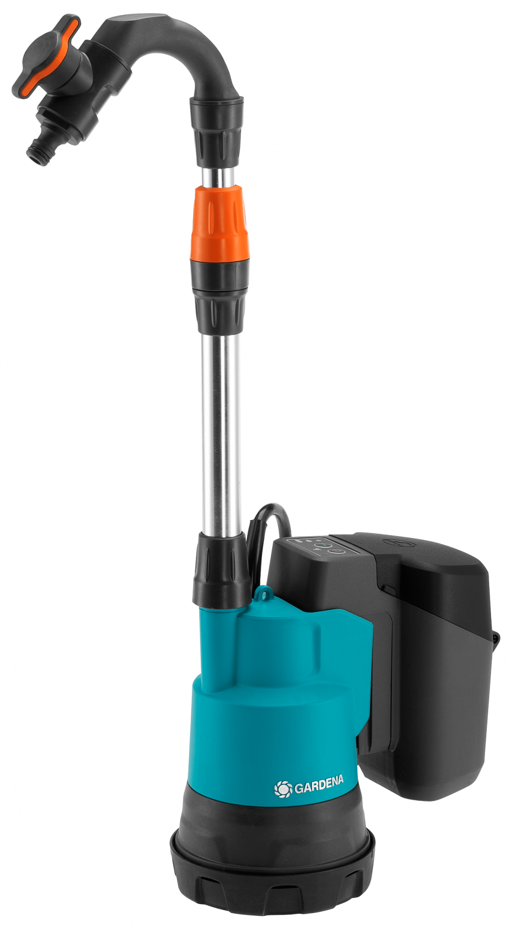 Gardena 2000/2 akkumulátoros hordóürítő szivattyú tiszta vízhez (1 x 2.5 Ah Li-ion akkuval) termék fő termékképe