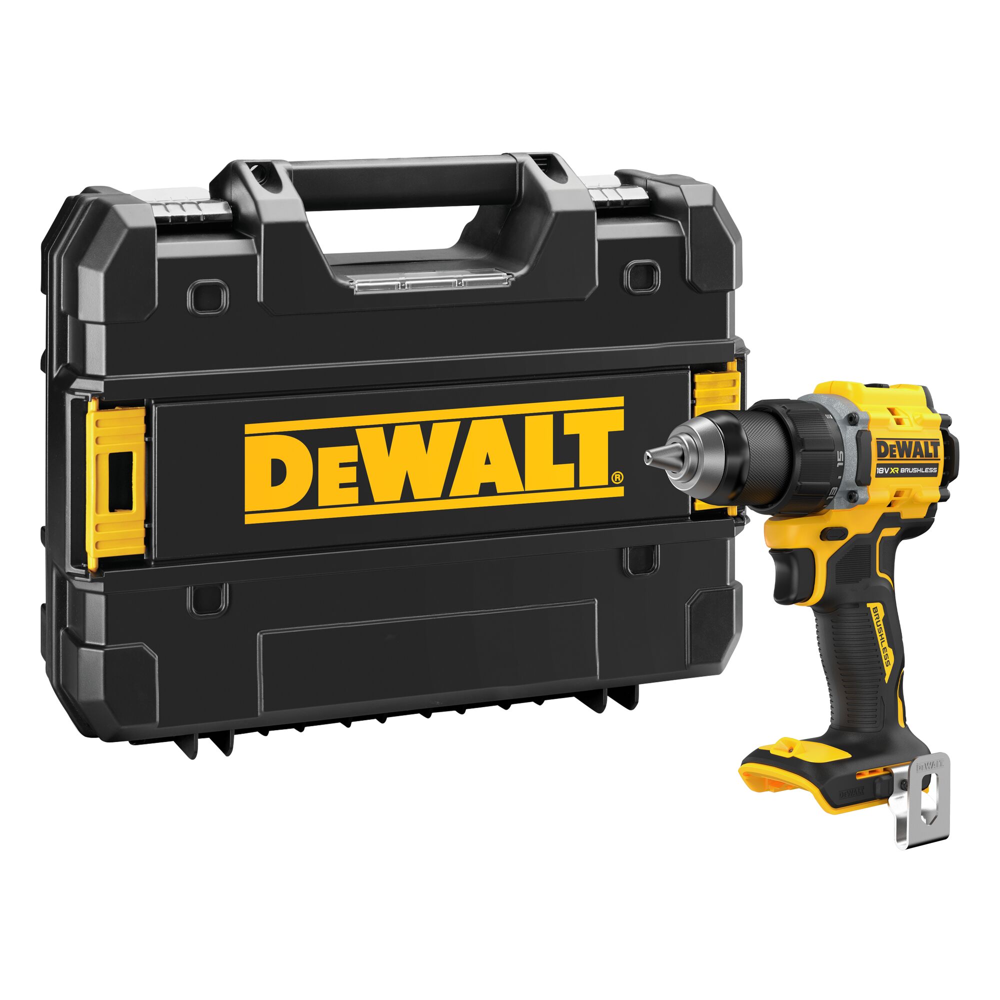Dewalt DCD794NT akkus fúró-csavarozó (akku és töltő nélkül, TSTAK kofferben) termék fő termékképe