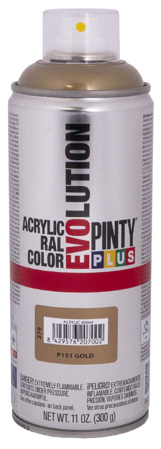 Pinty Plus EVOLUTION ultra gyorsan száradó akril festék spray magas pigmenttartalommal, 200 ml termék fő termékképe
