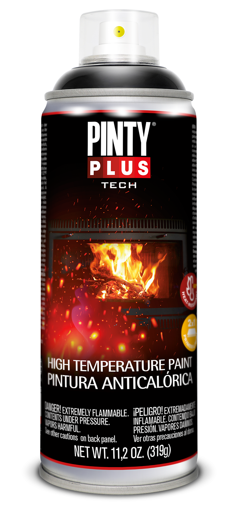Pinty Plus TECH hőálló festék spray, 200 ml termék fő termékképe